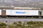 TTAX 554549-A with a 53 ft Walmart container load at Cajon CA. 9/17/2022.